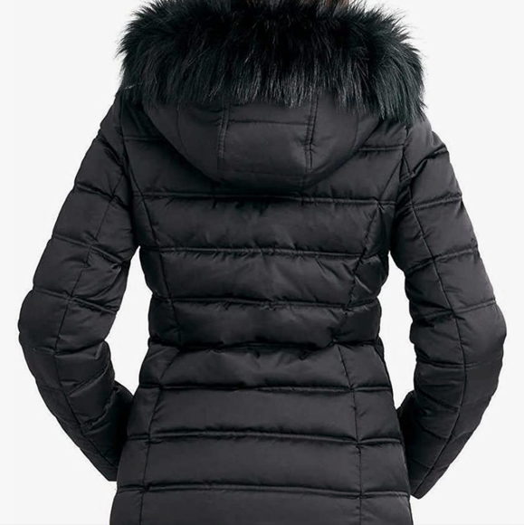 Nautica Jackets With Fur Detachable Hoods Last One Black XS New with Tags - Picture 3 of 15